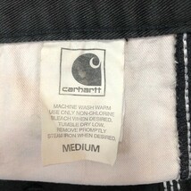 Carhartt カーハート レディース ハーフ パンツ ブラック 黒色 W76 Mサイズ アウトドア ワーク ウェア ロゴ エドウィン EDWIN_画像7