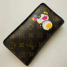 ★１円スタート★美品★村上隆・希少限定品★LouisVuitton ルイヴィトン モノグラム パンダ ポルト モネ ジップ M61729 レディース _画像2