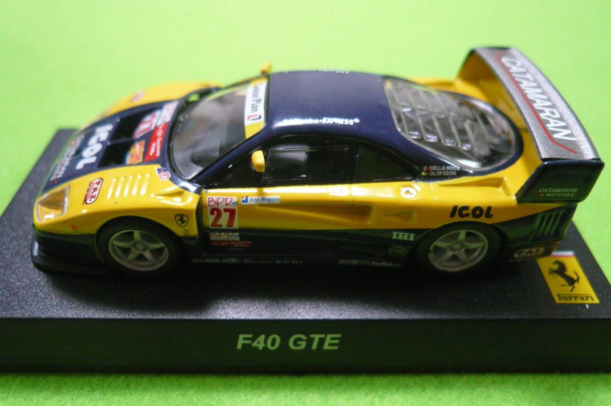 新年の贈り物 京商フェラーリF40LM 要説明確認願います。 ミニカー