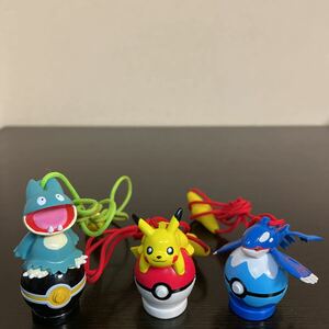 チュッチュパイプコレクション AG ピカチュウ カイオーガ ゴンベ 中古品 ポケモン フィギュア ポケットモンスター