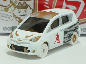 トヨタ ラクティス（紅白福々トミカ 白）【タカラトミー社1/64ミニカー】【トミカの時】