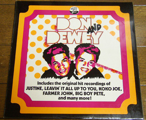 Don And Dewey - LP/50s,Koko Joe,Justine,Little Sally Walker,Jungle Hop,Mammer-Jammer,Kill Me,Specialty - SNTF 5006,イギリス盤,1971