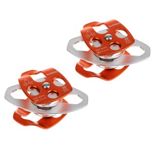 ...32KN climbing Arborist 2p climbing double sheave pulley safety protection Arborist 32KN