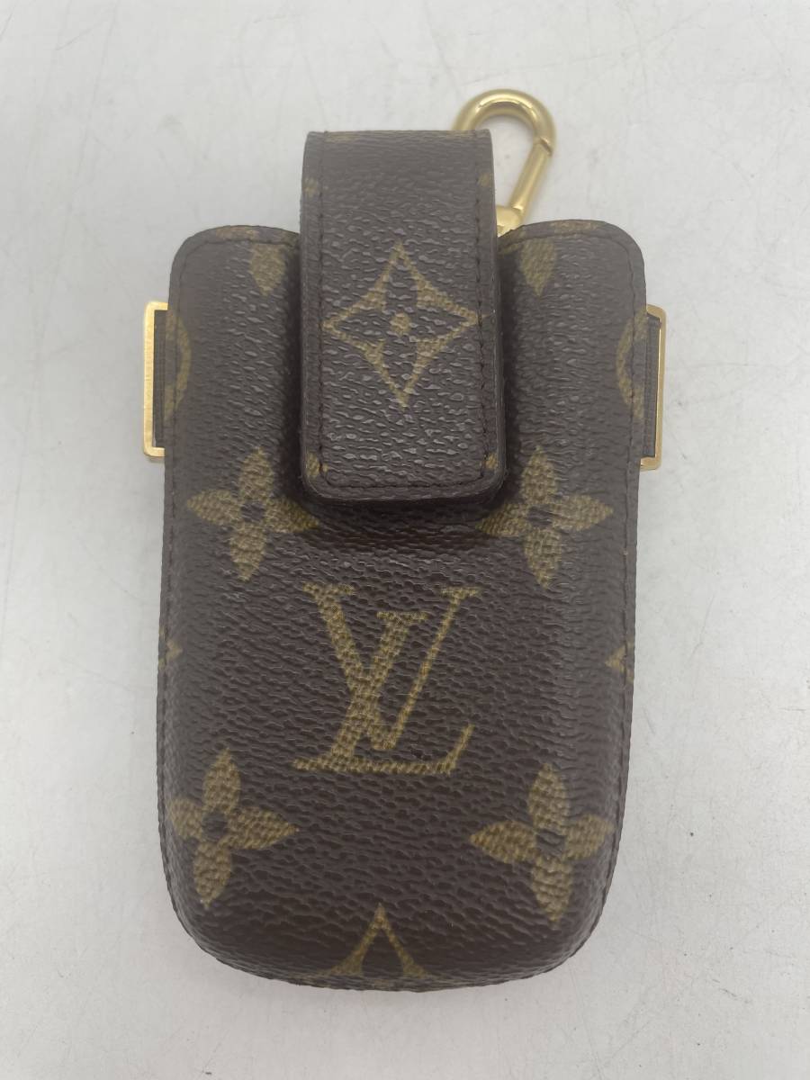 LOUIS VUITTON ルイヴィトン 本物 モノグラム エテュイ・テレフォン