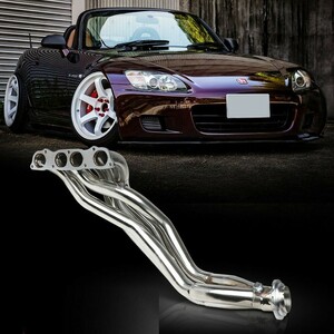 15PS+ AP1 AP2 S2000 ステンレス エキマニ F20C F22C たこ足 エキゾーストマニホールド マフラー 無限 ホイール asm 車高調 spoon シート