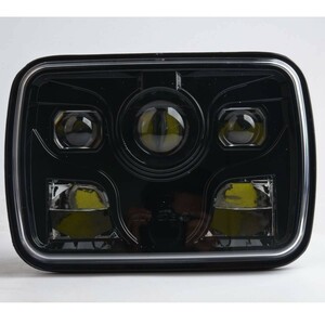  vehicle inspection correspondence LED projector head light DAEG GPZ900R GSX1100S CBR400 GSX GPZ900R GPZ400 ZRX400 ZRX CRM250 rectangle angle eyes all-purpose 