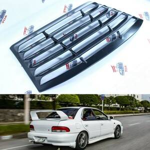 スバル GC8 リアウィンドウルーバー インプレッサ 4DR WRX STI ウィング バンパー マフラー ヘッドライト 1 ホイール ボンネット