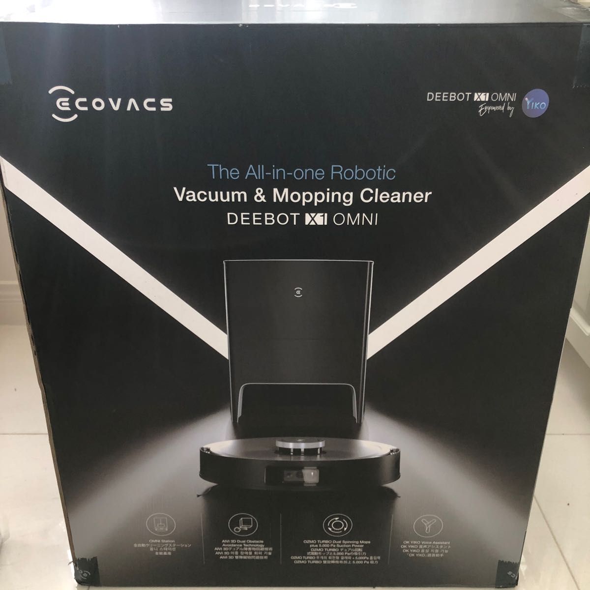 新品未開封 エコバックス ECOVACS DEEBOT N8 PRO＋ 生活家電 掃除機