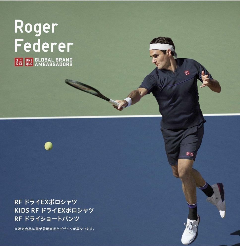 UNIQLO RF '22 WEAR BLACK【S】SIZE ユニクロ フェデラー 2022/10発売