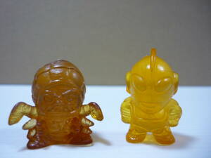 [ free shipping ] doll 2 piece set Ultraman Great go-tes Ultraman sunshine monster eraser doll eraser doll that time thing 