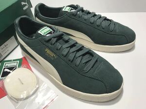 未使用!! 限定 PUMA プーマ 復刻 374981-08 DELPHIN PRM GREEN デルフィン プレミアム グリーン 緑 スエード 28.5cm US 10.5 箱付き 正規品