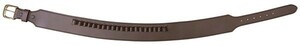  gun belt cow leather made chocolate L size 070-L