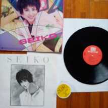 松田聖子LPレコード盤　SEIKO SOUND OF MY HEART 英語の歌声が素晴らしい帯封がありません。_画像10