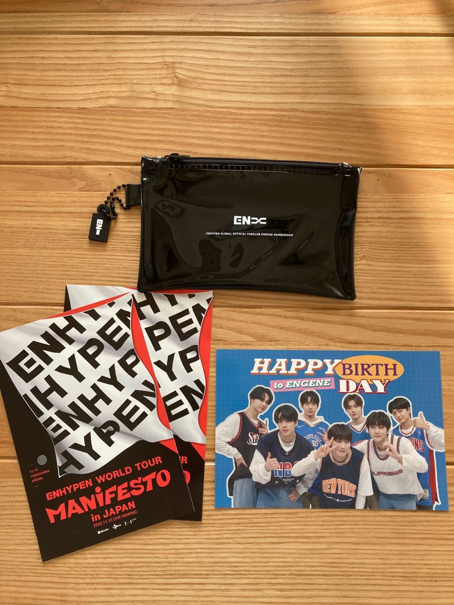 ENHYPEN ニキ MANIFESTO FC限定 アクスタ ID ストラップ CD K-POP