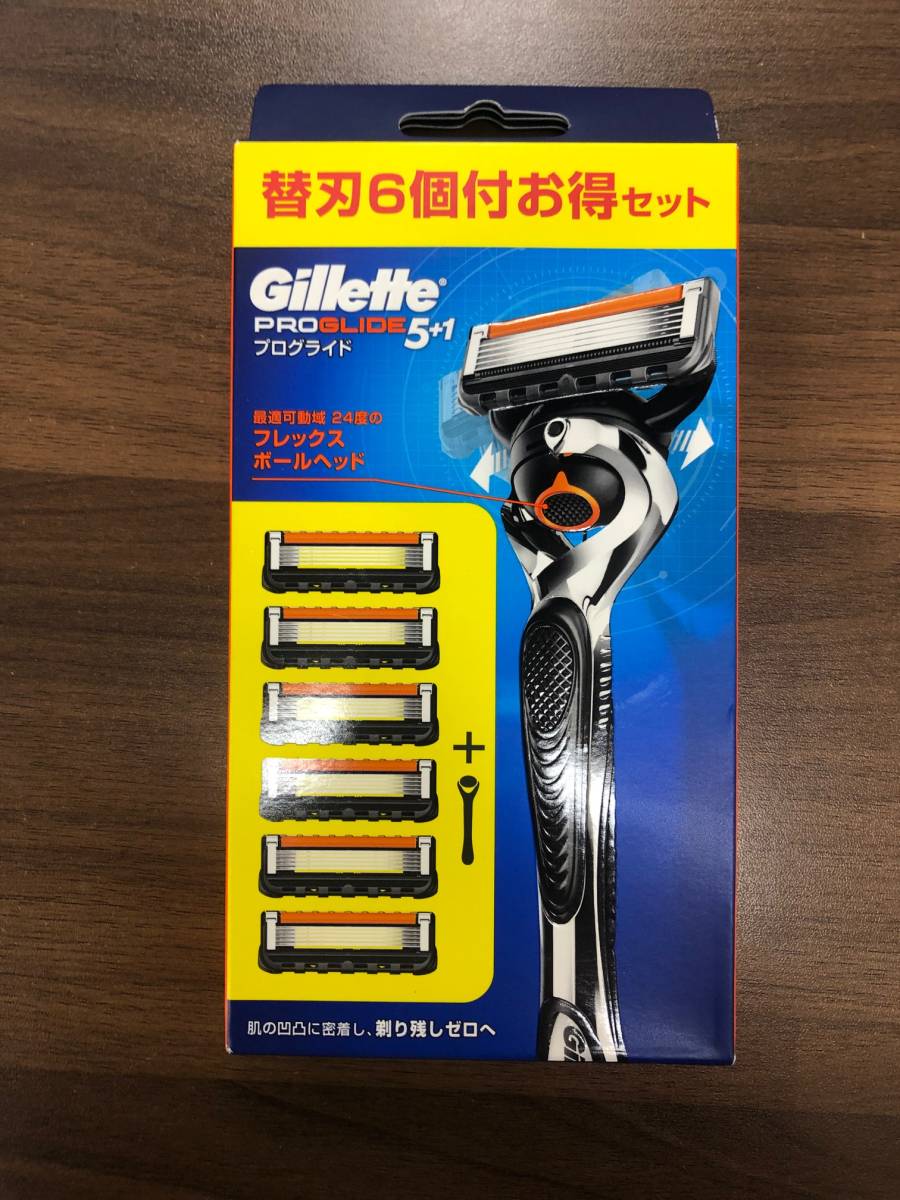 ジレットプロシールド5+1 替刃4個入 10個セット-