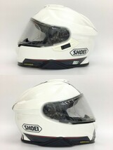 SHOEI GT Air 2 REDUX フルフェイスヘルメット 内装洗濯 除菌消臭済 オートバイ Mサイズ 57cm ホワイト ショウエイ バイク用品 N17321H●_画像4