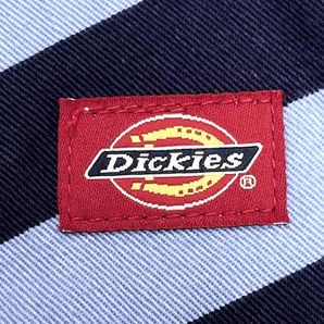 Dickies ディッキーズ M メンズ テーパードショーツ ショートパンツ ハーフパンツ チノパン ワークパンツ ボーダー 綿100% ネイビー 紺の画像3