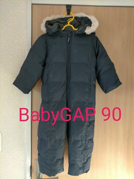 BabyGAP ベビーギャップ　ジャンプスーツ　18-24M　90cm　12-14kg　ボディオール　カバーオール　防寒着　雪遊び