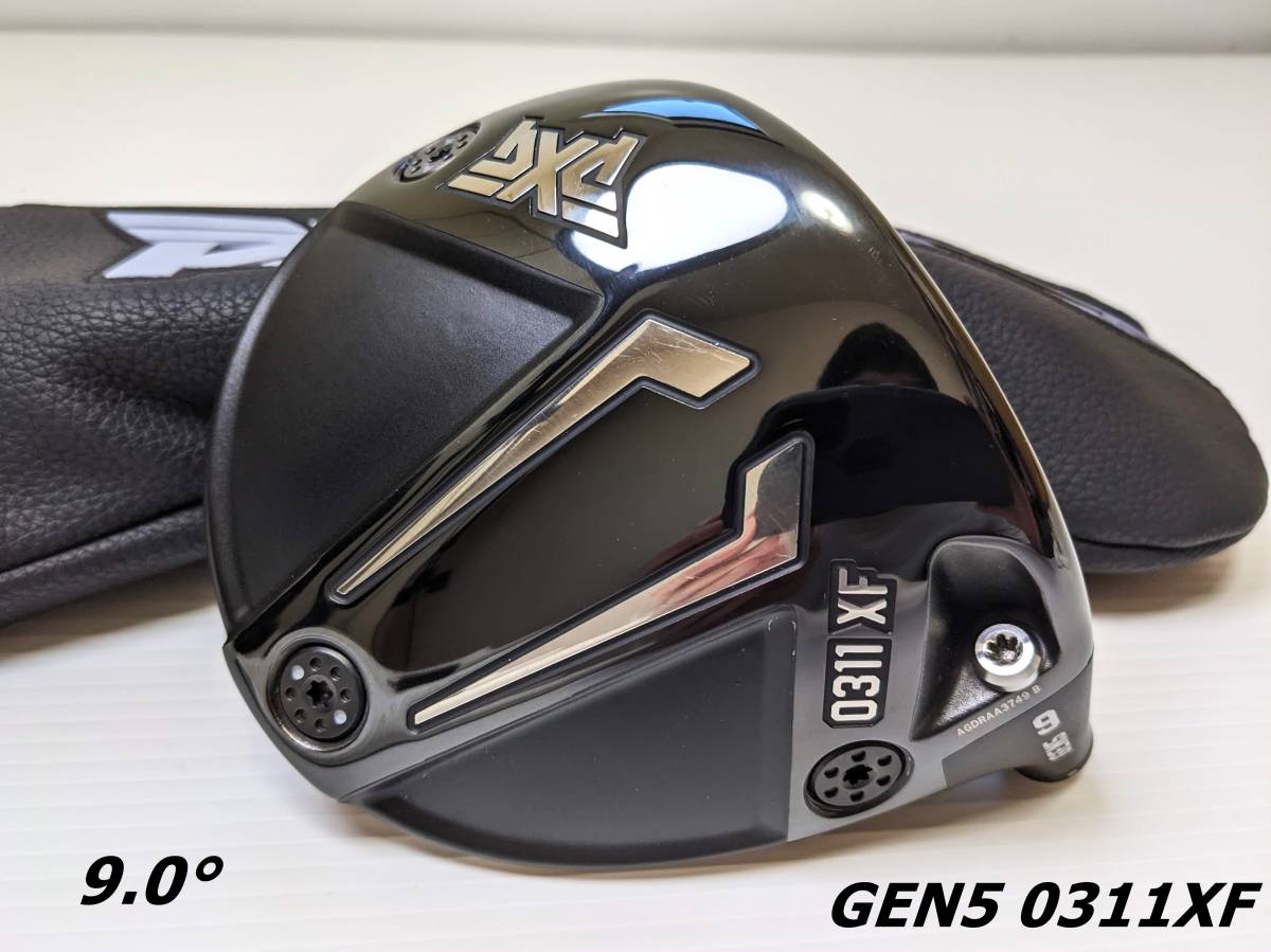 美品】PXG 0311 XF GEN5 ドライバーヘッド 10.5度 ゴルフ クラブ
