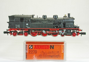 ARNOLD #2270 DB( old west Germany National Railways ) BR78.0-5 type tanker type steam locomotiv 