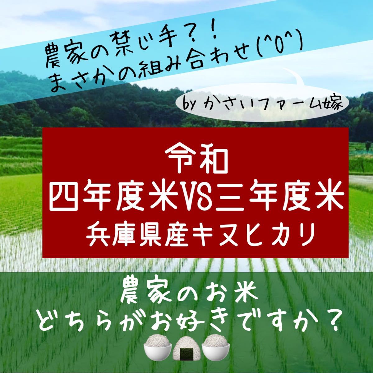 レビューで送料無料】 山の湧き水で育てた 農家のお米 兵庫県産