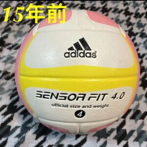 激レア品　バレーボール　4号球　adidas　SENSOR FIT 4.0