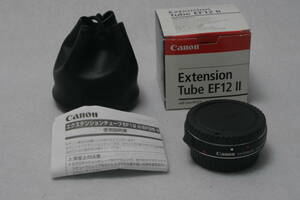 キヤノン Canon Extension Tube EF12ll エクステンションチューブ 美品