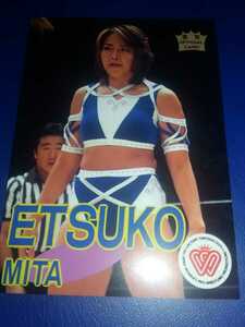 全女 OFFICIAL CARDS COLLECTION VOL.1 三田英津子　全日本女子プロレス　№7