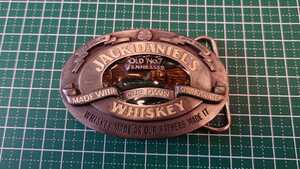 * Jack Daniel zBERGAMOT American made belt buckle 1989 year 