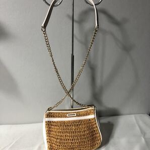 未使用美品(レベッカミンコフ REBECCA MINKOFF)ショルダー鞄白