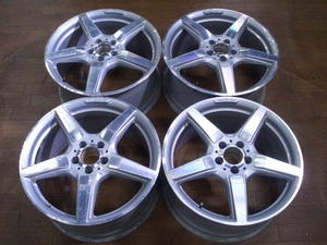 メルセデスベンツ W218 CLSクラス AMGスポーツパッケージ 純正19×9.5J+48 112-5H 4本 CLS250 CLS400 CLS63 E200 SL350 SL500 SL550 SL65