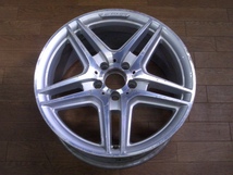 メルセデスベンツ AMG W204 Ｃクラス 純正 一本 18×8.5J+54 PCD112 A2044014202 S212 X164 W638 W639 ゴルフ トゥーラン ヴァリアント_画像1