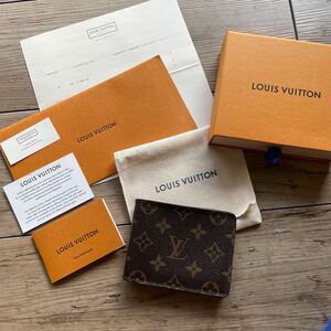 LOUIS VUITTON ルイヴィトン モノグラム 財布 折り財布 二つ折り財布 メンズ 正規店