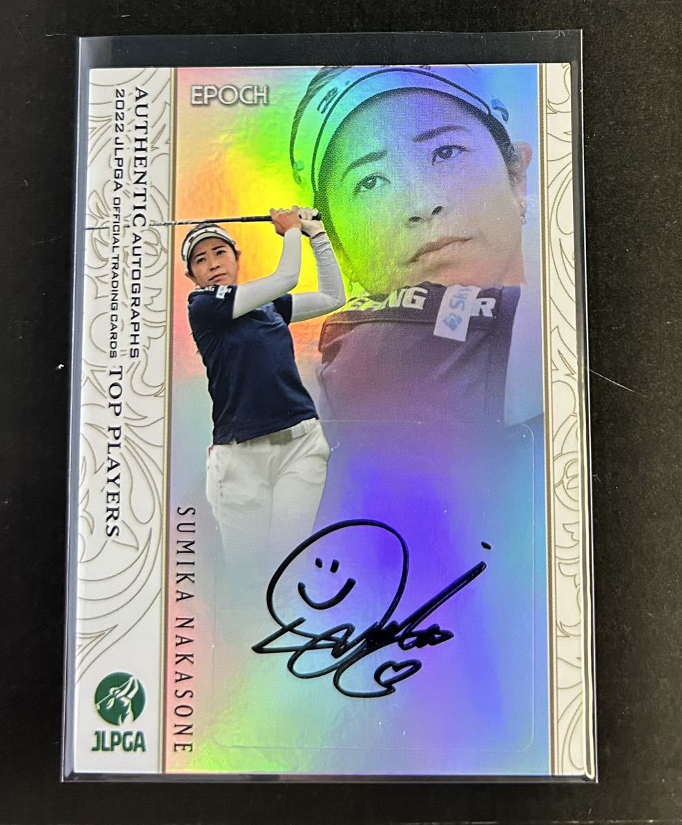 注文割引 EPOCH JLPGA 2022 佐久間朱莉 ルーキーオートグラフ サイン