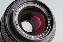 Leica Leitz Summicron-R 35mm F/2 3-Cam Lens for Leica R With Box #44114L1_画像3