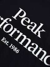 Peak Performance / Original Logo Tee / Black / XL 【auction by polvere_di_neve】ピークパフォーマンス norrona patagonia arc'teryx_画像4