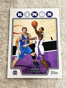 ロンアーテスト Ron Artest 2008 Topps #93 Sacramento Kings