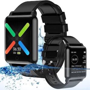 スマートウォッチ デジタル時計 健康管理 黒 おしゃれ スポーツウォッチ 多機能