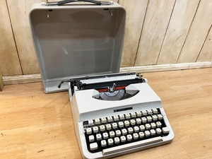 *TOHO britain character typewriter H1000 gray antique vintage Vintage retro old clothes used*