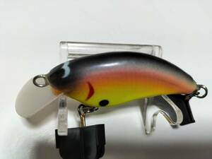 G　秘密のクランク　リトルPT Little-PT　ボディ6.5ｃｍ フラットシャッド FLAT SHAD WOOD ウッド フラットサイドクランク BOX保管未使用品