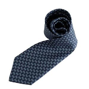 Salvatore Ferragamo Ferragamo necktie silk Logo beautiful goods 