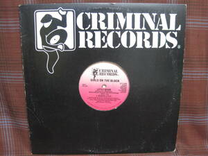 L#2299◆12inch◆ Girls On The Block - Little Bicho　Hip-House　New Jack Swing　80's　Criminal Records / CR12-031 