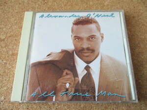 Alexander O'neal/All True Man アレクサンダー・オニール 91年 大傑作・大名盤♪ 国内盤♪ジミー・ジャム&テリー・ルイス・プロデュース♪