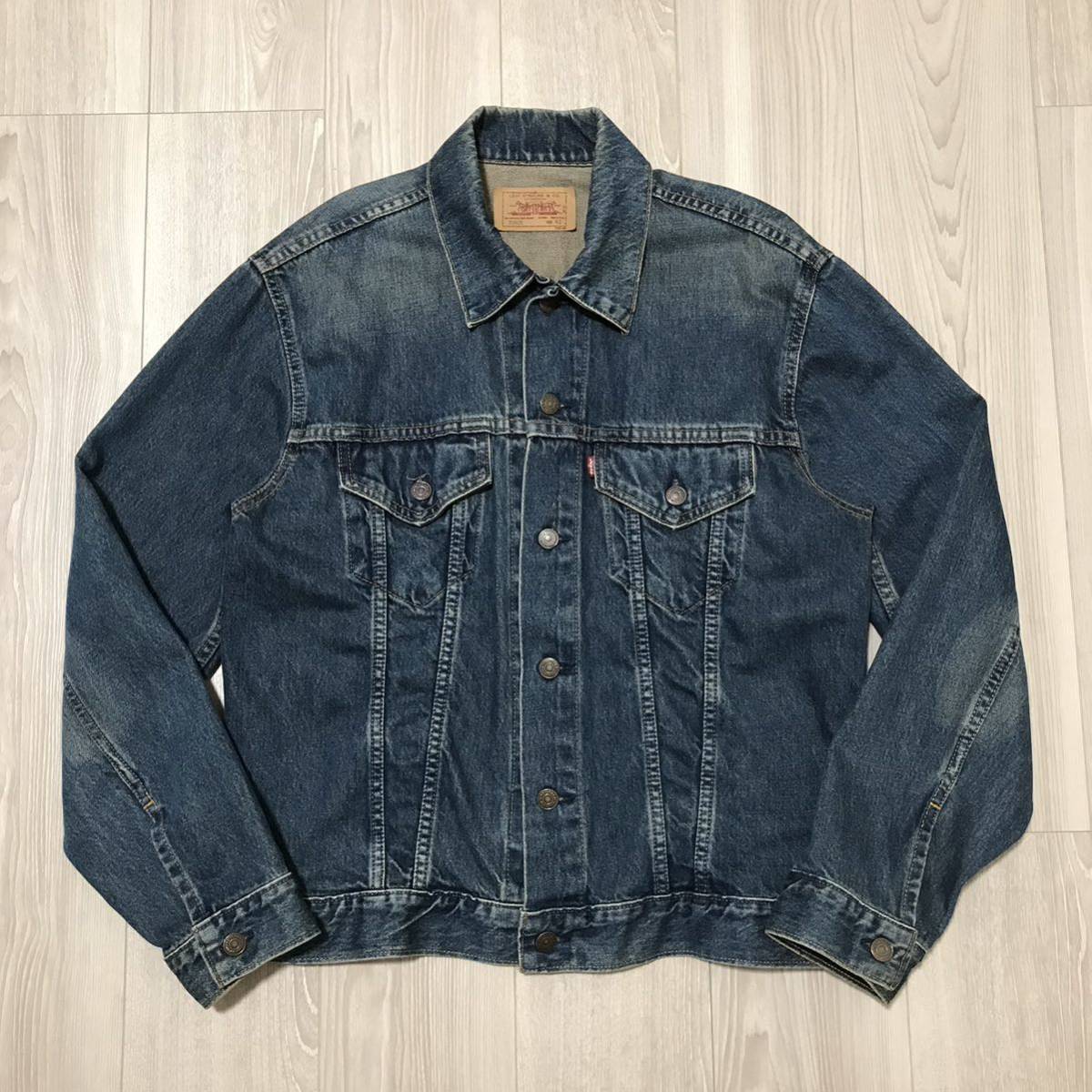 即決 アメリカ製 Levi's70506 メンズM ジージャン Gジャン リーバイス