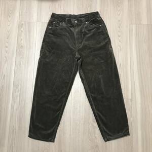 1回使用BEAMS SSZ CORD PANTS SURF&SK8 troopsビームス コーデュロイ パンツ イージー ジップ ポケット エスエスズィー スラックス カーゴ