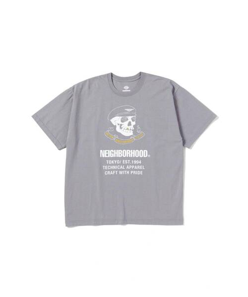 ネイバーフッド × ハーレー コラボ Tシャツ グレー M 新品　ヒューモンガス