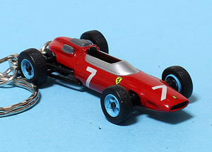 ★☆FERRARI☆フェラーリ 158F1☆1964☆F1☆＃7 ジョン・サーティース☆ミニカー☆キーホルダー・アクセサリー☆★