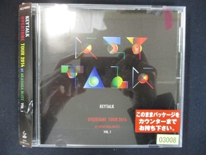 849 レンタル版CD OVERTONE TOUR 2014 at AKASAKA BLITZ Vol.1/KEYTALK 03008