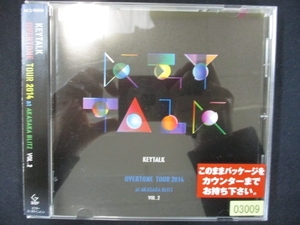 849 レンタル版CD OVERTONE TOUR 2014 at AKASAKA BLITZ Vol.2/KEYTALK 03009