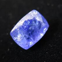 タンザナイト(3A) 10X7mmレクタングル ファセットカットルース 4.5ct 【榎本通商48106】_画像5